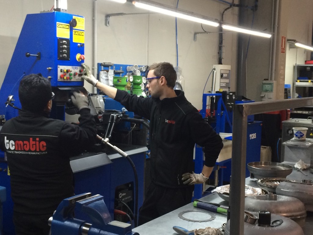 reparar convertidor de par